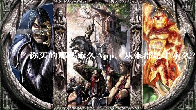你买的那些永久App，从来都是半永久？_用户_Stop_软件